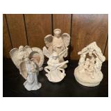 Collection of Ceramic Angels