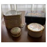 Collection of Decorative Trinket & Pill Boxes