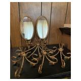 Hollywood Regency Twisted Wire Wall Sconces