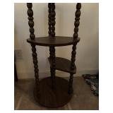 Vintage Wood Display Shelf