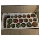 Collection of Faux Candied Fruit Ornaments