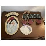 Collection of Folk Art Christmas Signage