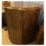 Mid-Century Round Side Table