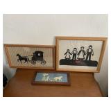 Collection of Three Amish Country Prints