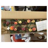 Four Stands of Faux Fall Fruit Decorations