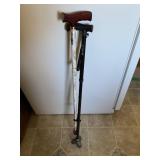 Single Point Cane & Pivoting Base Cane