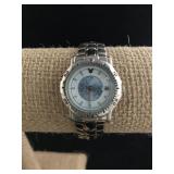 Disney Silver Mickey Mouse Silhouette Ladies Watch