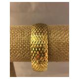 Italian.925 Silver GC Diamond Cut Cubetto Bracelet