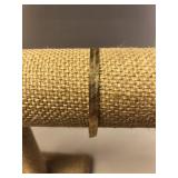 Vintage 14 K GP .585 Italy Herringbone Bracelet