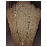 Vintage .950 Sterling Silver Milor Italy Necklace