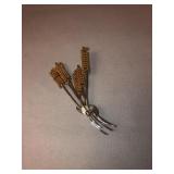 Vintage Sterling Silver Wheat Pin