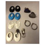 Vintage Interchangealbe Sterling Earring Collectio