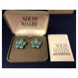 Nolan Miller Island Fun Flower Earrings