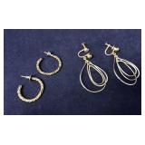 Vintage Sterling Silver Earrings