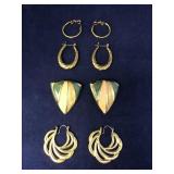 Vintage Collection of Designer Pierced Earrings