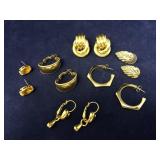 Vintage Collection of Goldtone Earrings