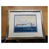 Signed & No. Print US Naval Hospital Comfort