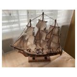 Vintage Model Sailing Ship "Pandora"