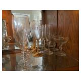 Vintage Champagne Glasses