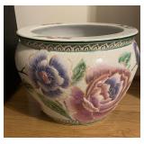 Vintage Chinese Porcelain Koi Fish Bowl