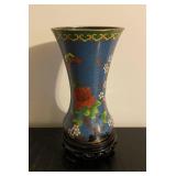 Vintage Japanese Cloisonne Vase