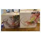 Pair of Savoir Vivre Crystal Bowls