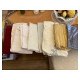 Collection of Assorted Tablecloths & Linens