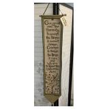 Serenity Prayer Tapestry Banner