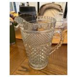 Vintage Cut Glass Pitcher