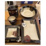 Vintage Pfaltzgraff Painted Poppies China