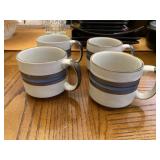 Vintage Set of Four Coffee Mugs