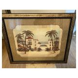Signed Print "Paradise" By C. Winterle Olson