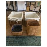 Vintage Collection of Baskets by Longaberger