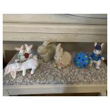 Collection of Rabbit Figurines