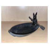 Decorative Brass Bunny Boat