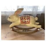 Vintage Decorative Rocking Rabbit