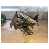 Vintage Airplane Music Box "Wild Blue Yonder"