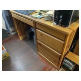 Vintage Pine Computer Desk