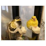 1990 Chickadee & Canary Figurines by Andrea
