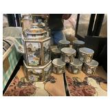 Vintage Seizan Triple Teapot Set