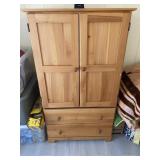 Vintage Pine Dresser Cabinet