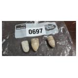 (3) LEAD BULLETS