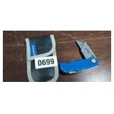 KOBALT BOX CUTTER KNIFE WITH SHEATH