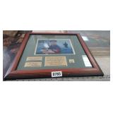 FRAMED WALL ART, PAYNE STEWART