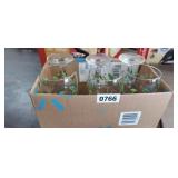 (6) CHRISTMAS GOBLETS