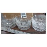(6) VINTAGE ARCOROC STARBURST BOWLS
