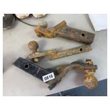 (3) TRAILER HITCHES