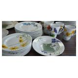 WESTBURY COURT (8) PLATES, (8) SALAD PLATES, (4) M