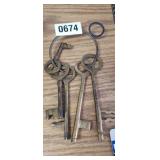 RING OF ANTIQUE KEYS