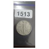 1945 WALKING LIBERTY HALF DOLLAR